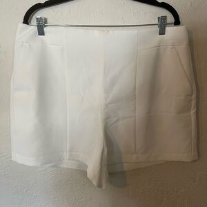Express Women's White Shorts- New